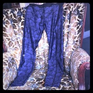 Under Armour purple/blue workout pants